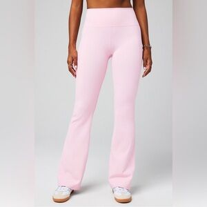 Fabletics Oasis PureLuxe High-Waisted Kick Flare Sz XL NWT light pink pants